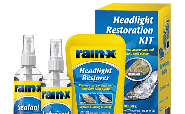800001809 Rain-X Headlight Restorer Kit contents