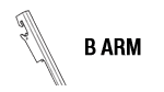 B Arm: Installation Instructions for Rain-X® Vision Blades