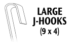 Large J-Hook: Installation Instructions for Rain-X® Expert Fit® Conventional Blades