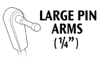 Large Pin Arm: Installation Instructions for Rain-X® Fusion®