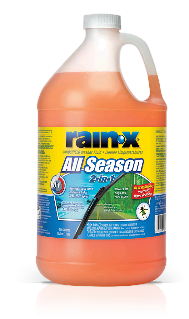 Don't use Rain-X Washer Solution!