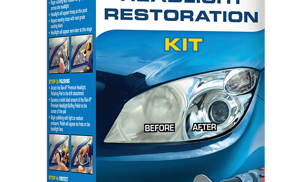 610153 Rain-X Premium Headlight Restoration Kit