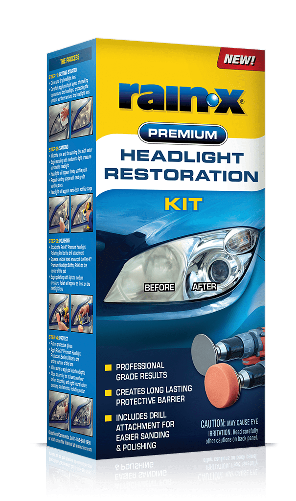 Car Headlight Lens Restoration Kit Headlamp Lens Restore Polishing Cleaning  Tools