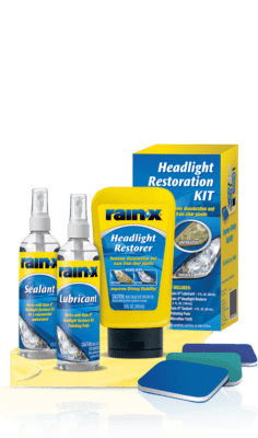 800001809 Rain-X Headlight Restorer Kit contents