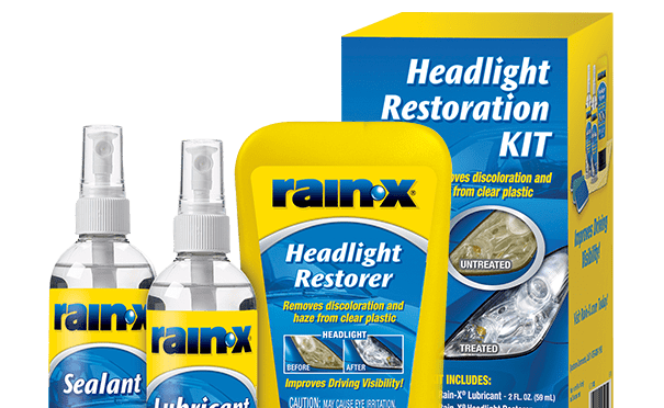 800001809 Rain-X Headlight Restorer Kit contents
