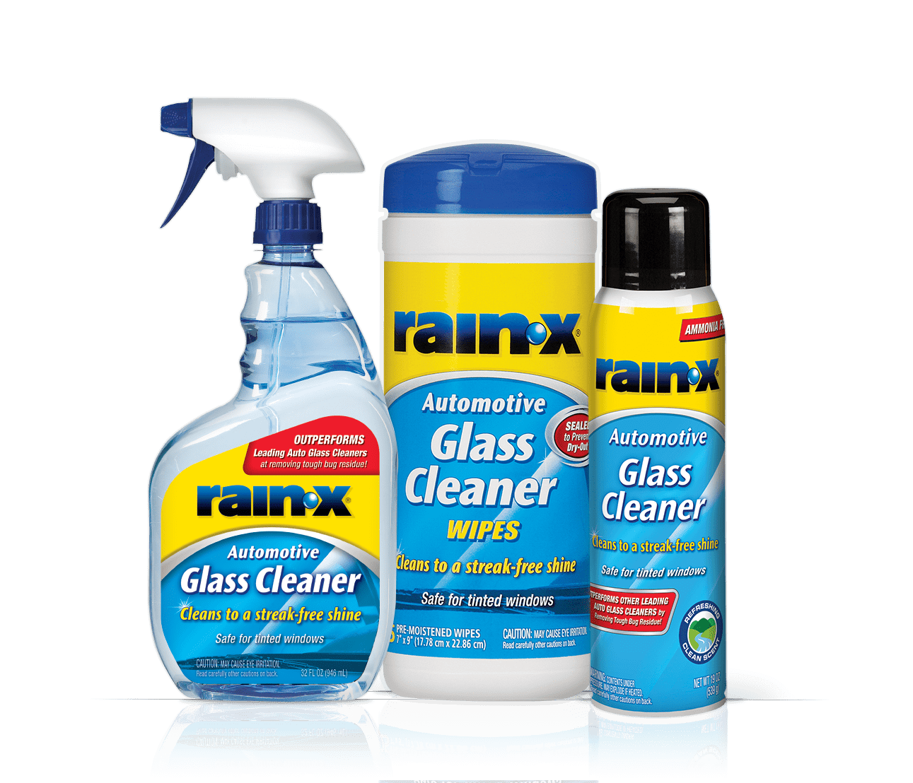 Rain - X / Rain X / Rain-X / RainX 2 In 1 Glass Cleaner + Rain Repellent  Clear Clean Vision 680ml Car Care Original DIY