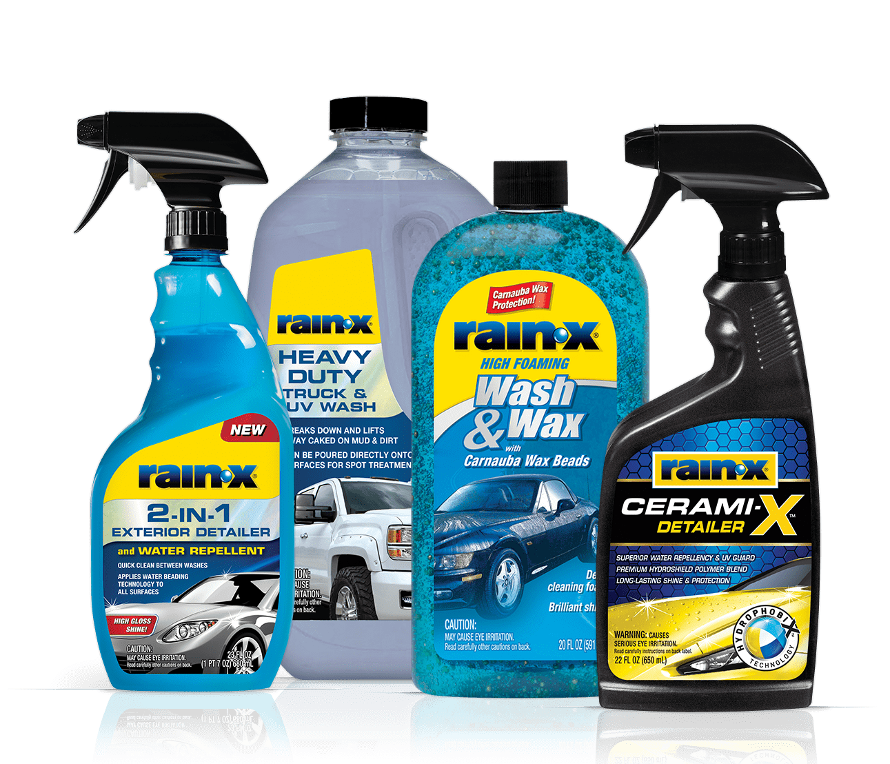 Rain-X Wash and Wax Family