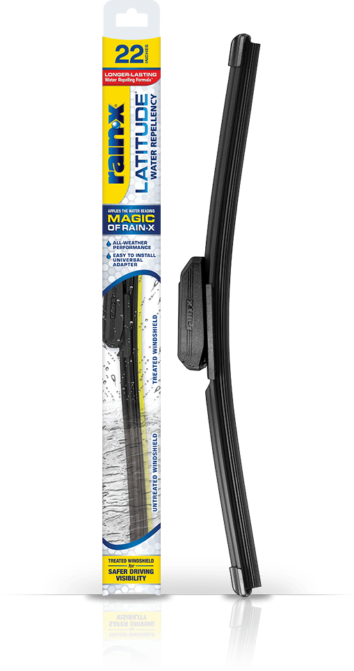 Rain-X® SET-5079276-2-FT Front Latitude Water Repellency 2-n-1 Series Wiper  Blades, Driver Side - 26 in.; Passenger Side - 19 in.