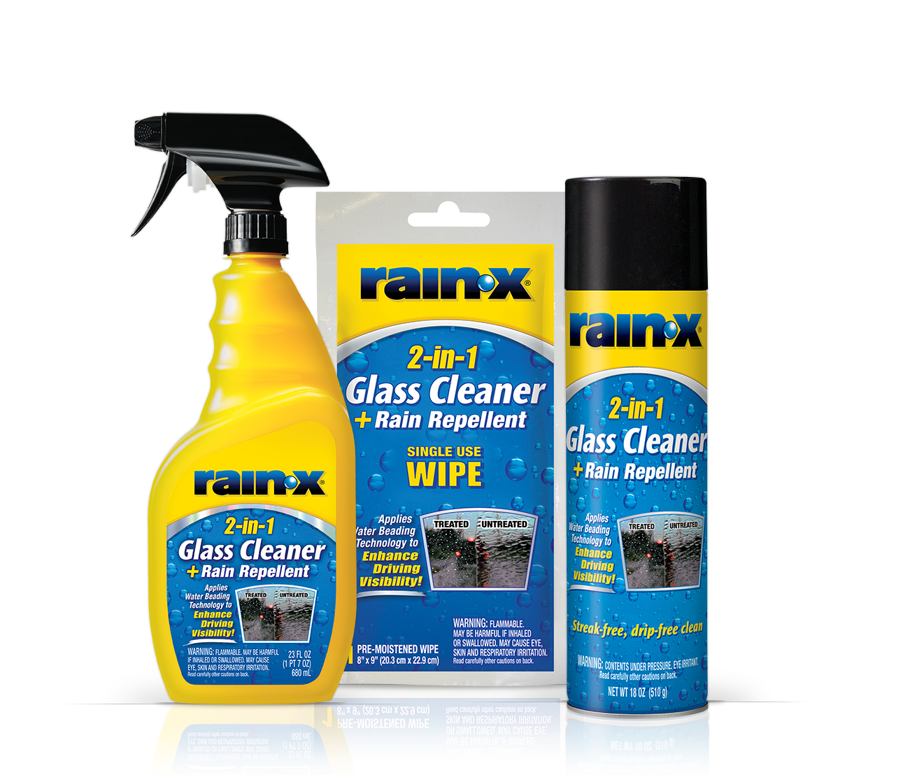 Rain-X 2-in-1 Glass Cleaner + Rain Repellent